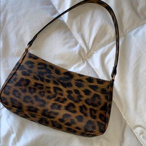 Leopard Print Women's Bag 10”Lx6”H Mini purse